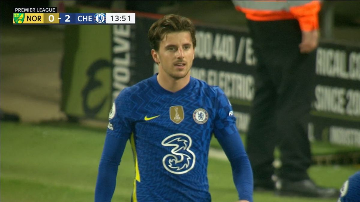 گل دوم چلسی به نوریچ (میسون مانت)