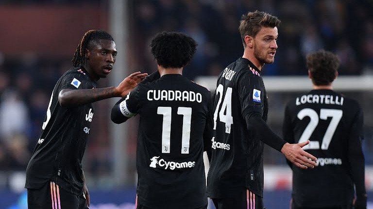 گل اول یوونتوس به سمپدوریا (گل به خودی یوشیدا)