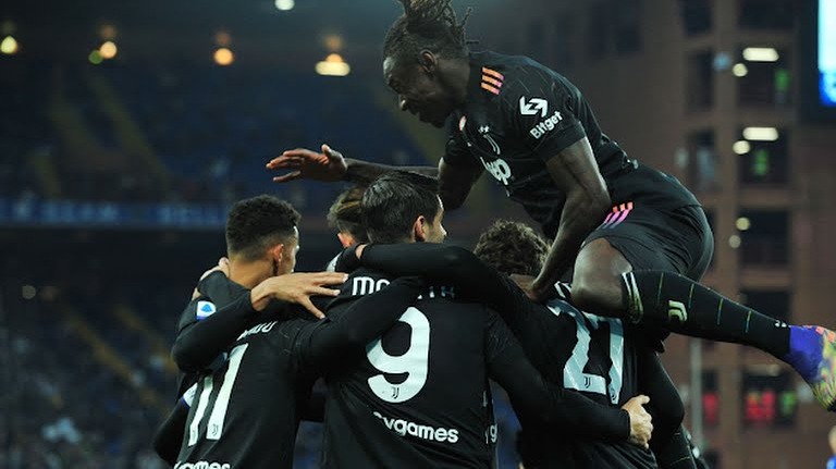 گل دوم یوونتوس به سمپدوریا (موراتا)