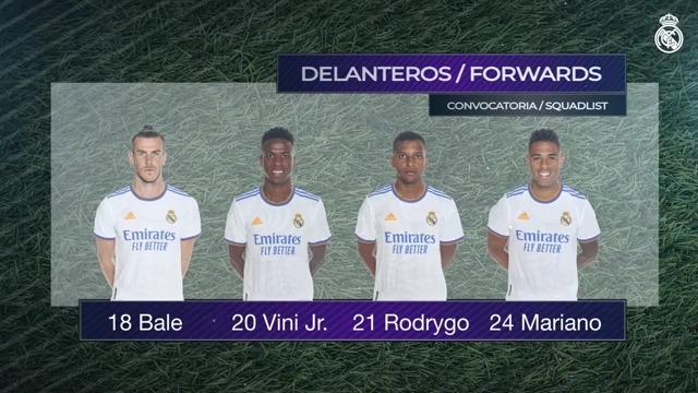 اسامی بازیکنان رئال مادرید برای تقابل با مایورکا