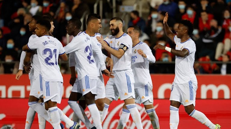 گل اول رئال مادرید به مایورکا (وینیسیوس)