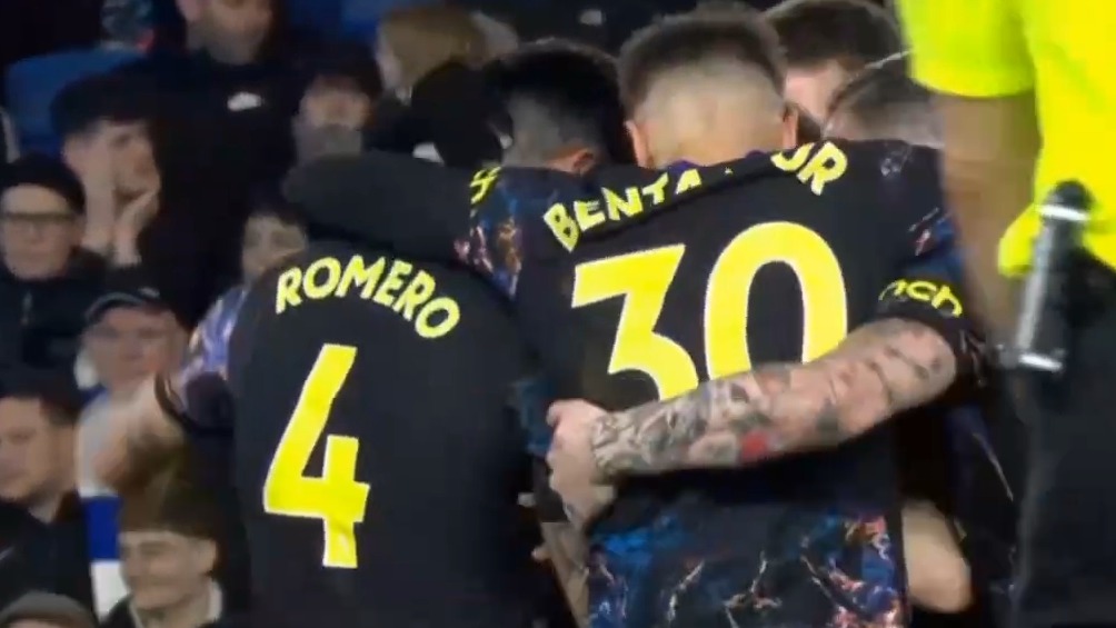 گل اول تاتنهام به برایتون (رومرو)