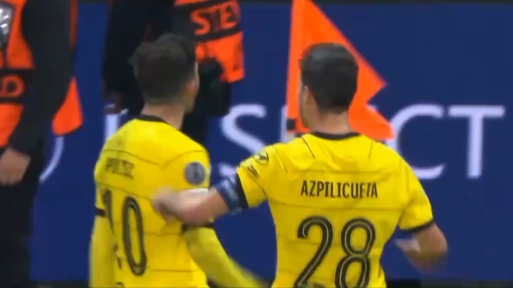 گل اول چلسی به لیل (پولیسیچ)