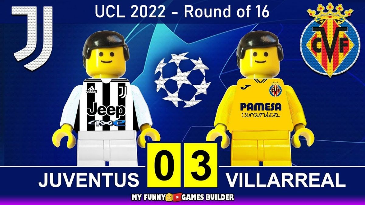 شبیه سازی بازی یوونتوس 0-3 ویارئال با عروسک لگو