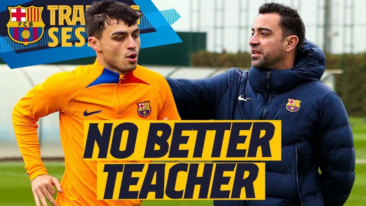 تمرین بارسلونا برای تقابل با رئال مادرید