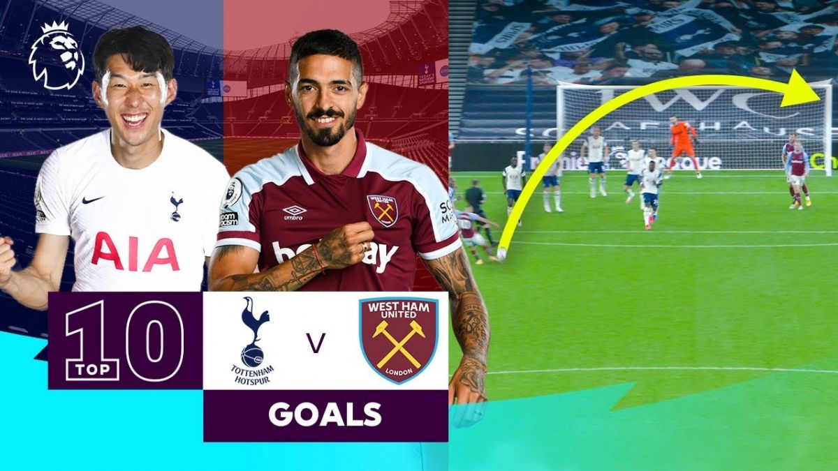 10 گل برتر تقابل های تاتنهام و وستهام
