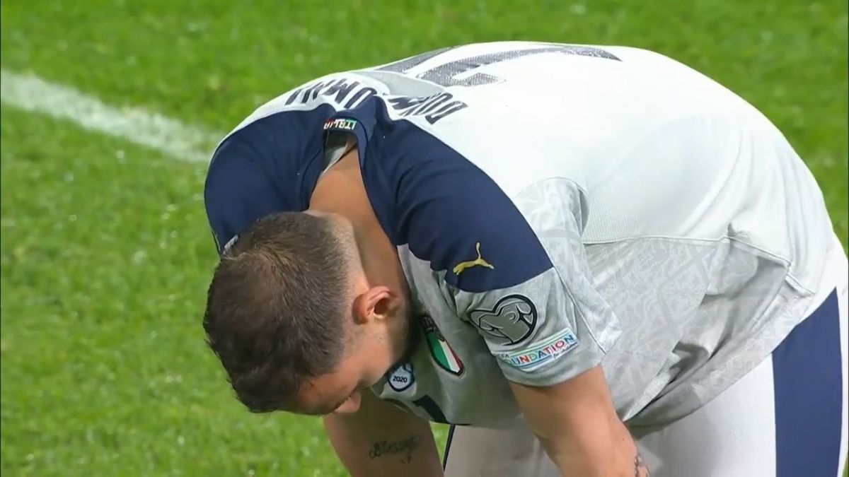 سوت پایان بازی و حذف ایتالیا از مقدماتی جام جهانی 2022