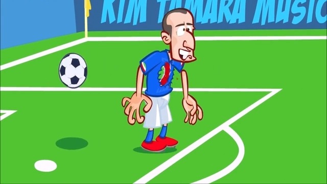 انیمیشن طنز بازی ایتالیا 0-1 مقدونیه