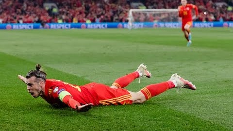 گل استثنایی گرت بیل مقابل اتریش از نگاه دوربین فدراسیون فوتبال ولز