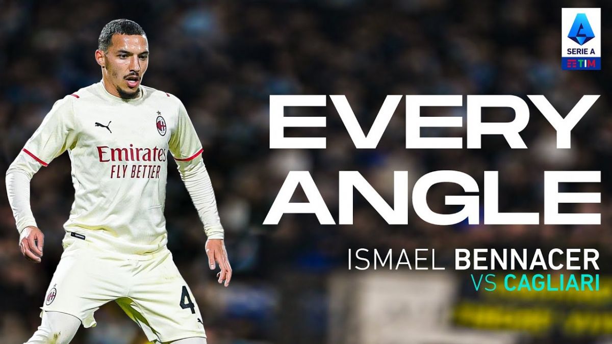 گل زیبای بن ناصر بازیکن میلان مقابل کالیاری از تمام زوایا