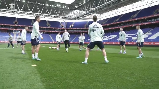 تمرین اسپانیا برای تقابل با ایسلند