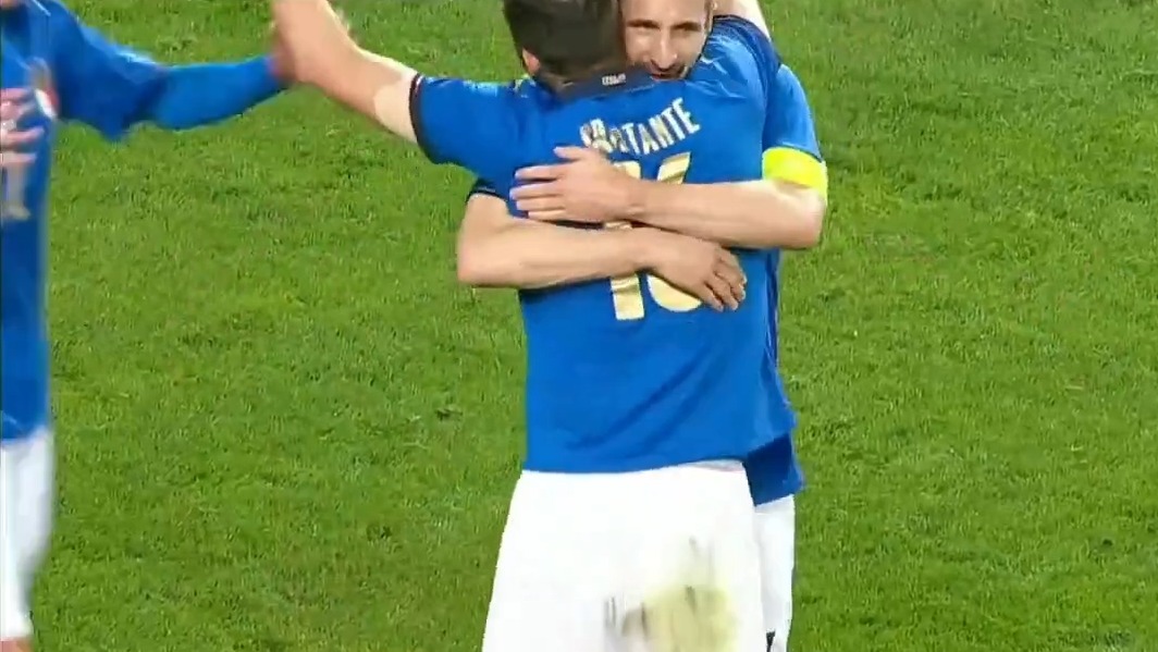 گل اول ایتالیا به ترکیه (کریستانته)