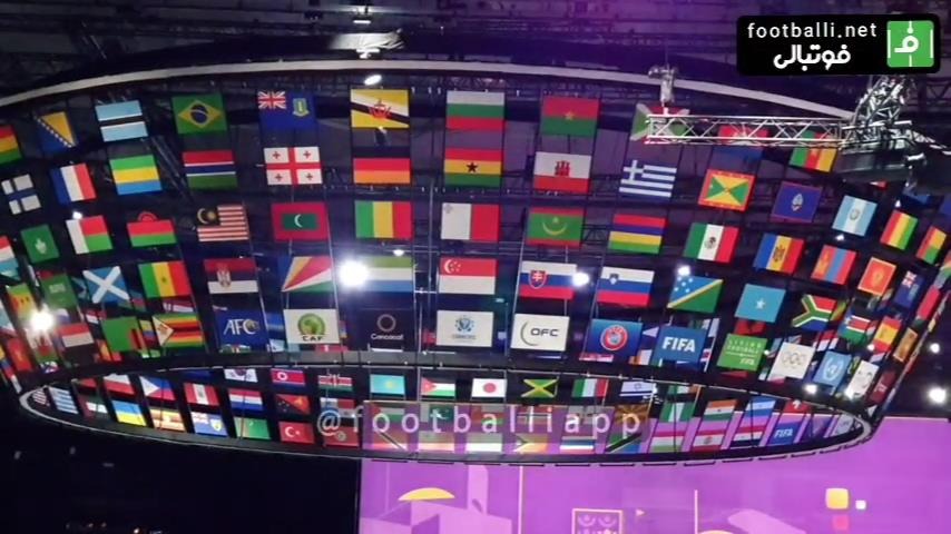 اختصاصی/ لحظاتی پیش از آغاز کنگره فیفا در مرکز همایش های بین المللی دوحه قطر