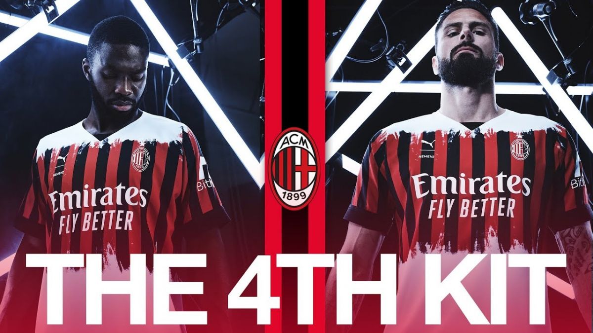 کلیپ رونمایی از لباس چهارم میلان