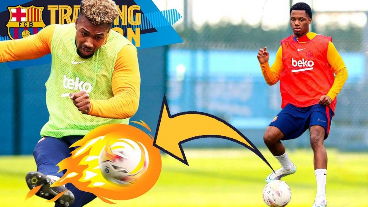 تمرین بارسلونا برای دیدار حساس یکشنبه با سویا