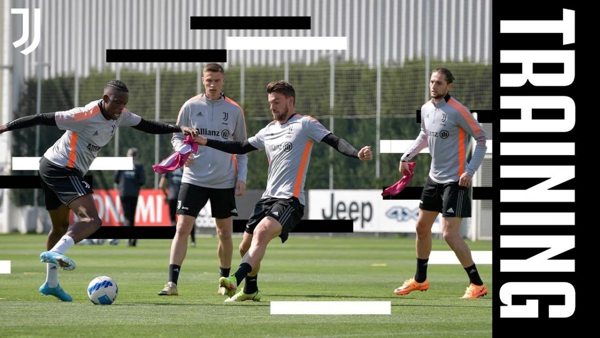 تمرین یوونتوس برای تقابل با اینتر