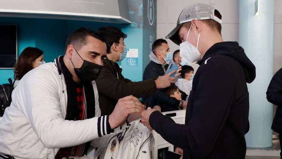 حواشی سفر بازیکنان رئال مادرید به ویگو برای تقابل با سلتاویگو