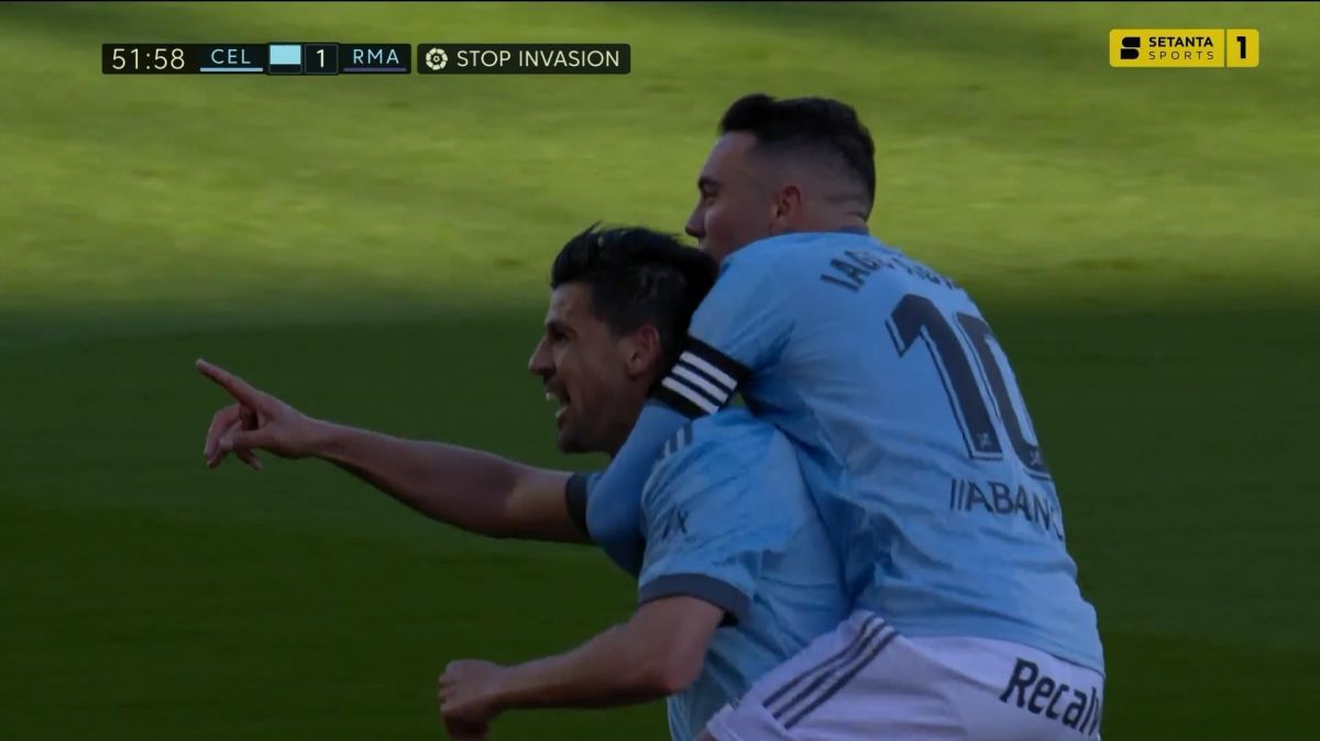 گل اول سلتاویگو به رئال مادرید (نولیتو)