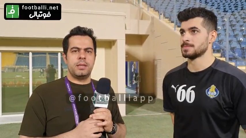 اختصاصی/ گفت و گوی چیا فوادی سردبیر پایگاه خبری فوتبالی با سعید عزت اللهی هافبک تیم ملی و باشگاه الغرافه قطر