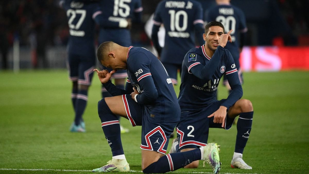 خلاصه بازی پاری سن ژرمن 5-1 لوریان