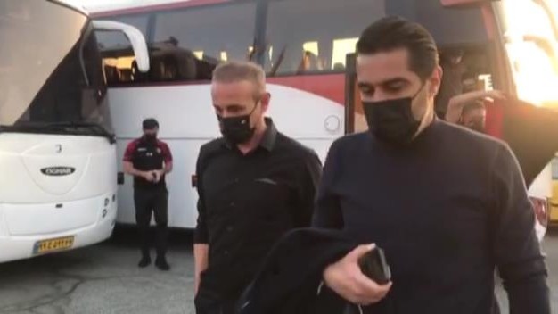 اختصاصی/ ورود کاروان هوادار و پرسپولیس به ورزشگاه دستگردی