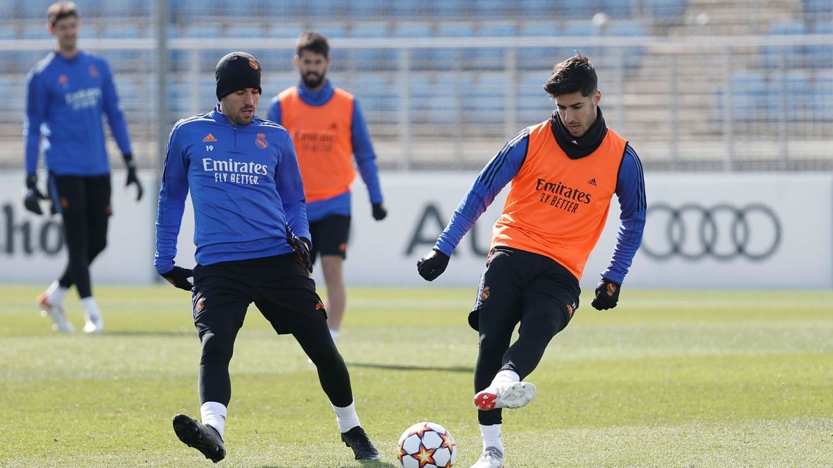 تمرین رئال مادرید برای تقابل با چلسی