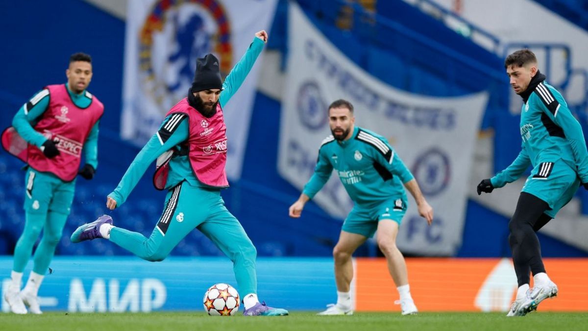 آخرین تمرین رئال مادرید برای تقابل با چلسی