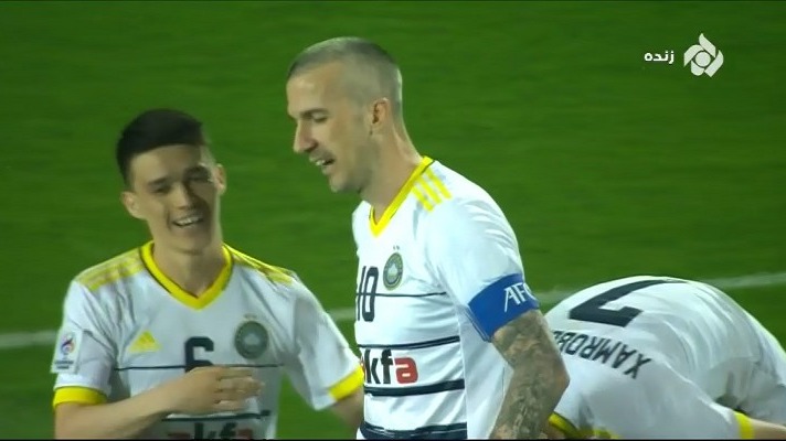 گل اول پاختاکور به سپاهان (دراگان چران)