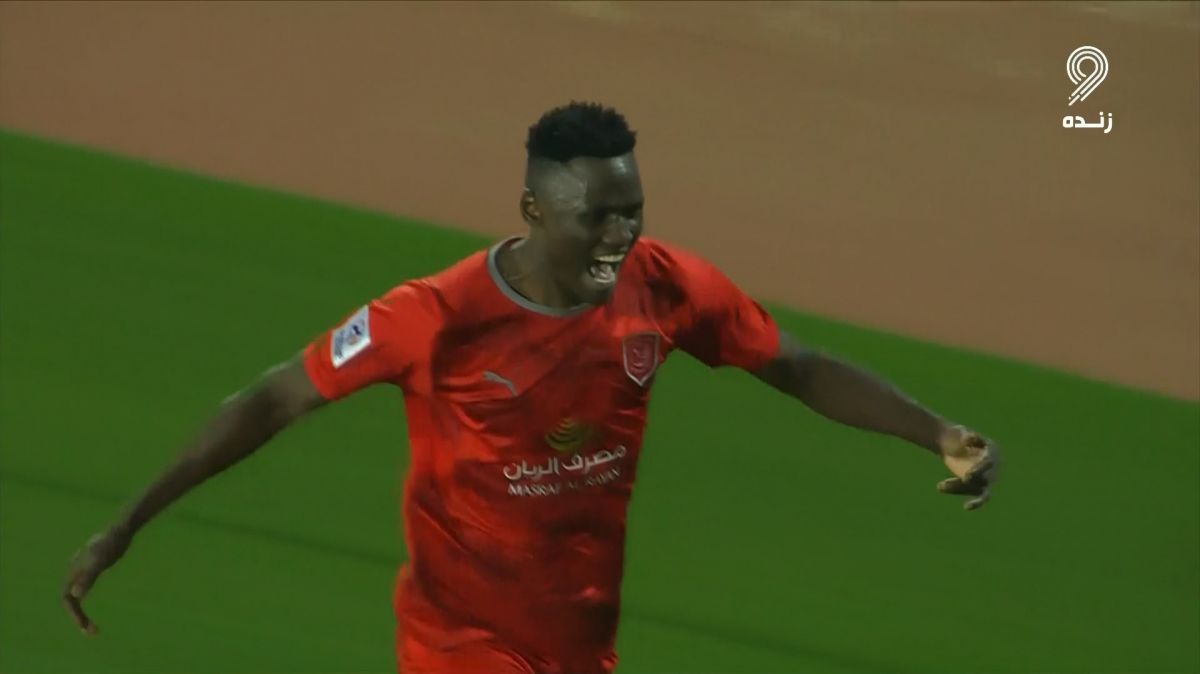 گل اول الدحیل به سپاهان (اولونگا)