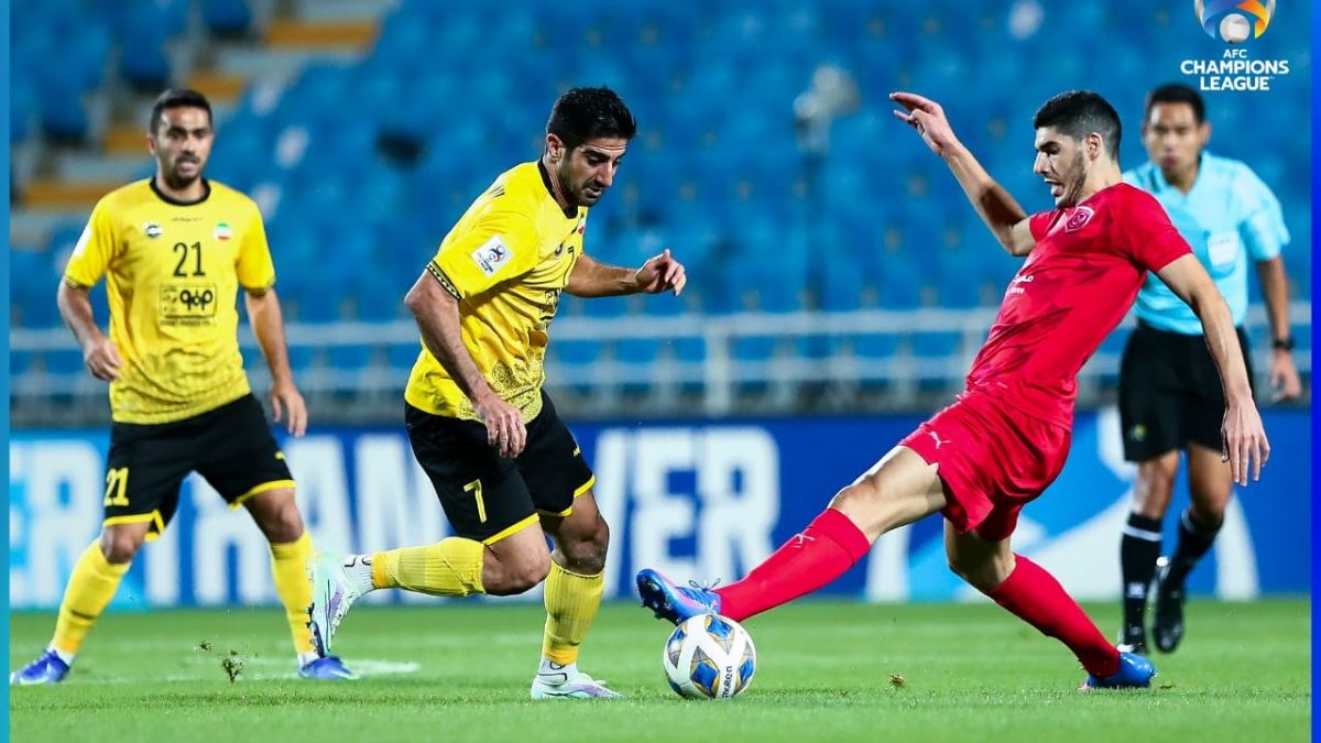 خلاصه بازی سپاهان 0-1 الدحیل