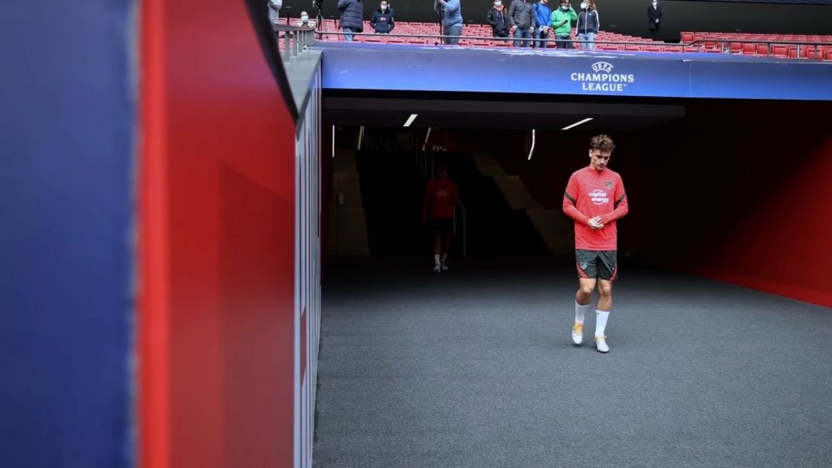 تمرین اتلتیکو مادرید برای تقابل با منچسترسیتی