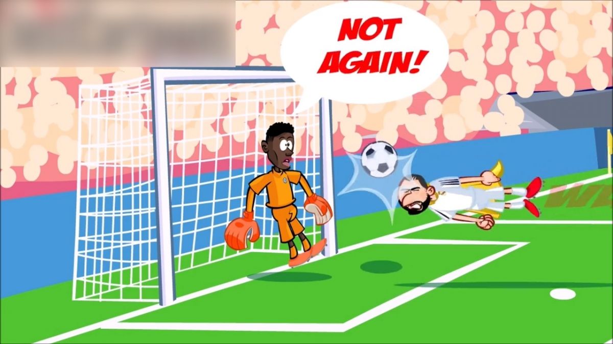 انیمیشن جالب و طنز صعود رئال مادرید به نیمه نهایی با حذف چلسی