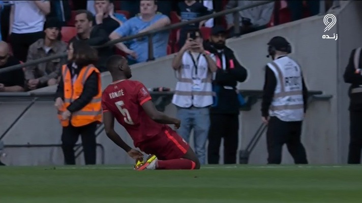 گل اول لیورپول به منچسترسیتی (کوناته)