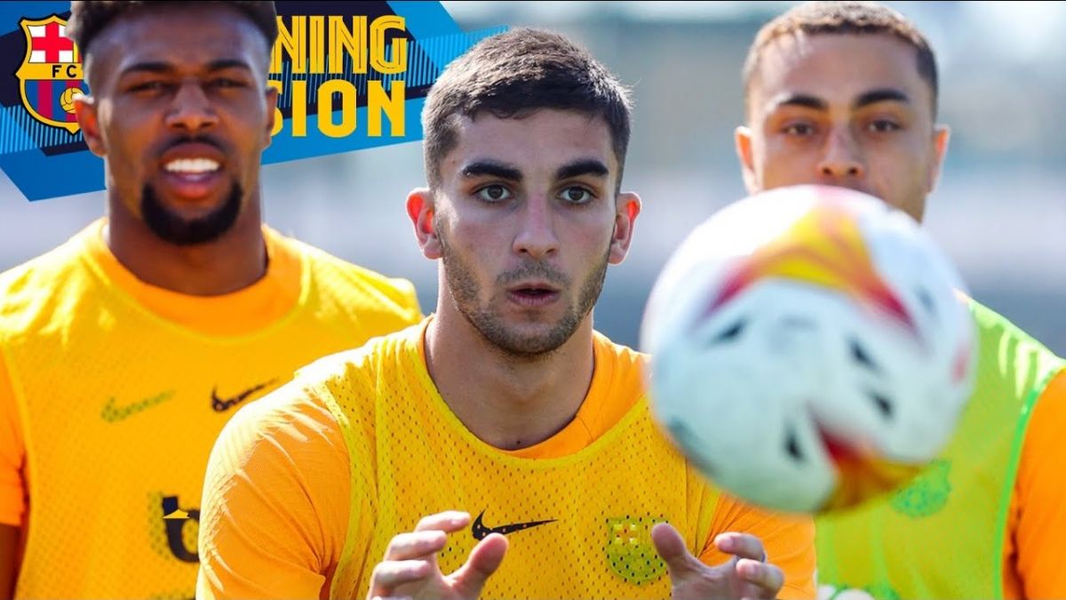 آخرین تمرین بارسلونا برای تقابل با کادیز