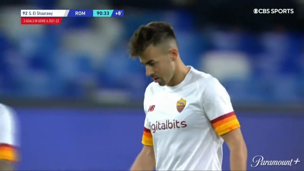 گل اول رم به ناپولی (استفان الشراوی)