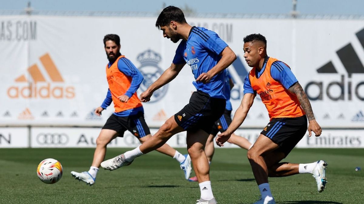 تمرین رئال مادرید برای تقابل با اوساسونا