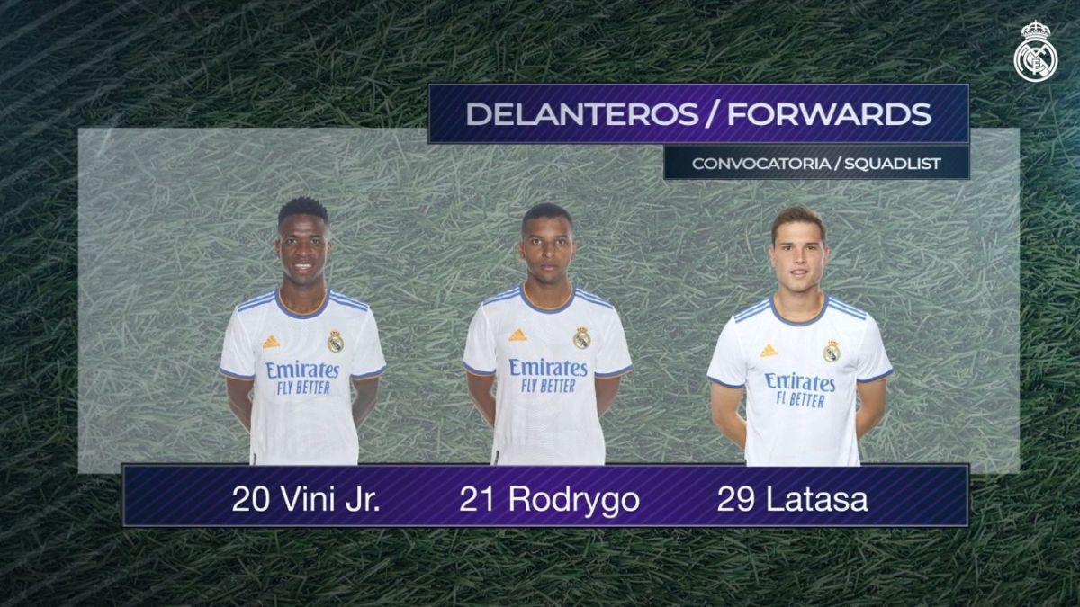 اسامی بازیکنان رئال مادرید برای تقابل با اوساسونا