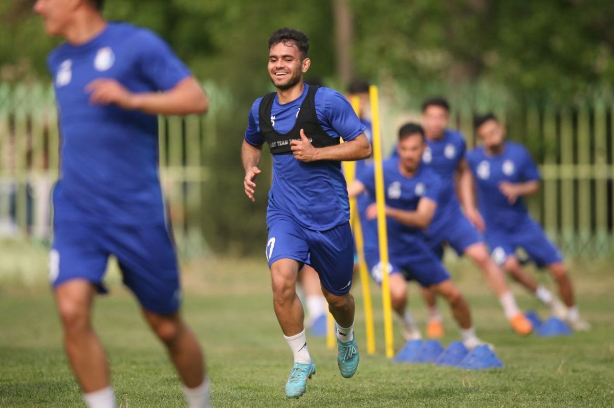 گزارش تمرین استقلال/ آبیپوشان به کارهای سرعتی و فوتبال درونتیمی پرداختند