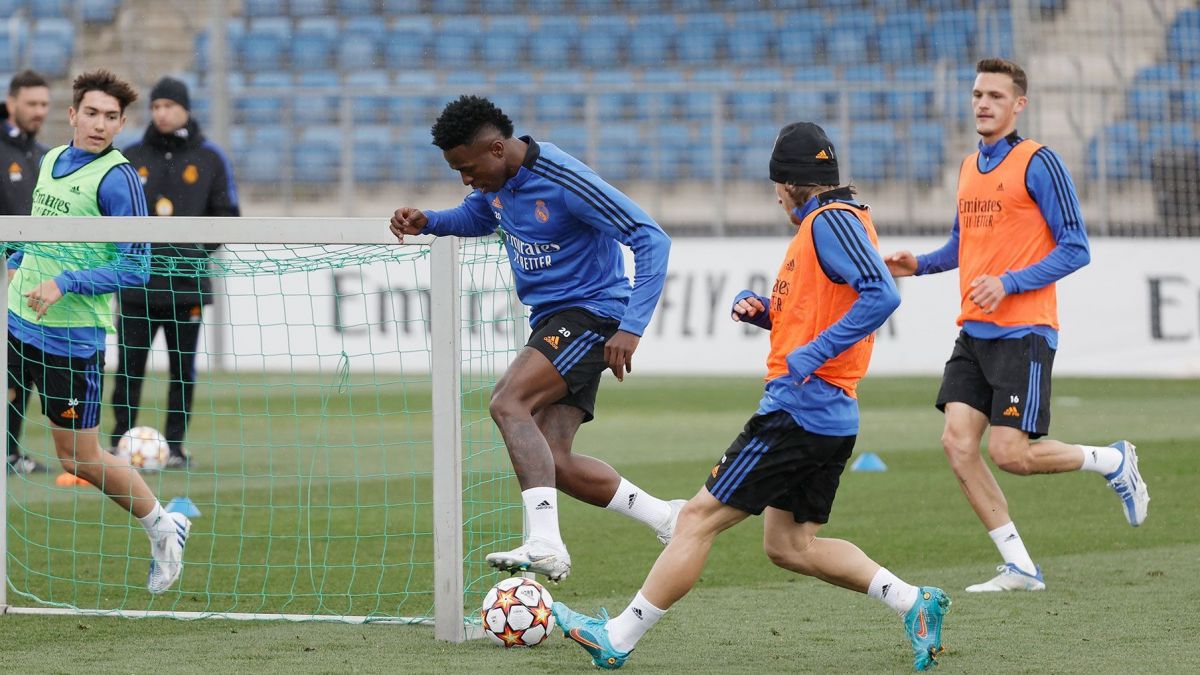 تمرین رئال مادرید برای تقابل با منچسترسیتی