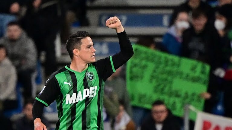 گل اول ساسولو به یوونتوس (راسپادوری)