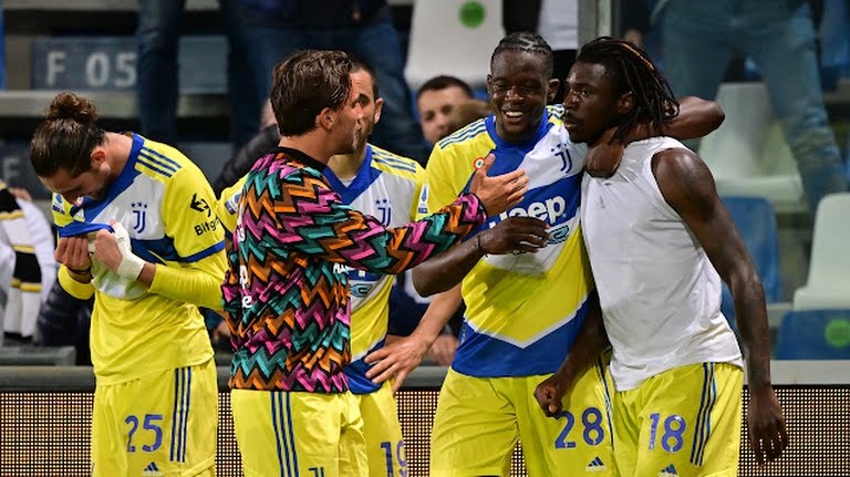 گل دوم یوونتوس به ساسولو (کین)