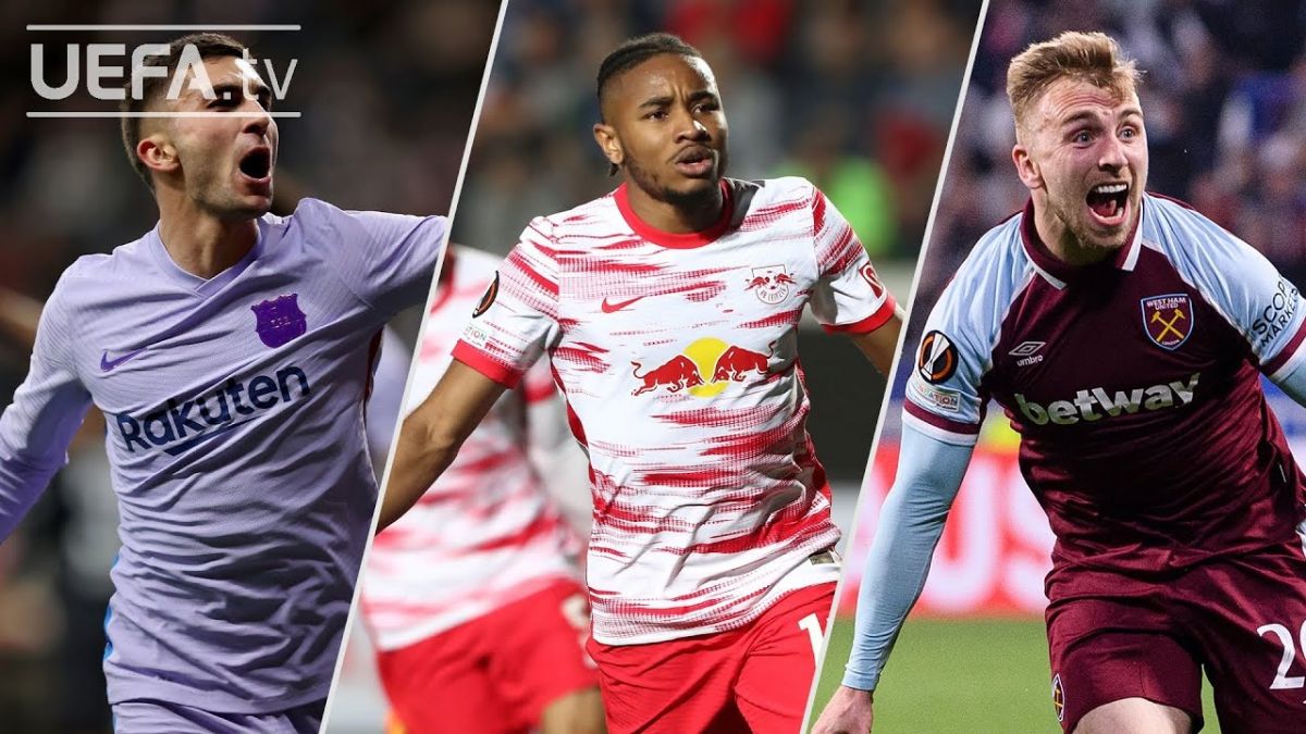 گلهای برتر مرحله یک چهارم نهایی لیگ اروپا 22-2021