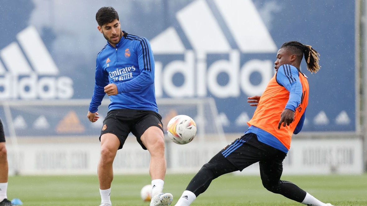 تمرین رئال مادرید برای تقابل با اسپانیول