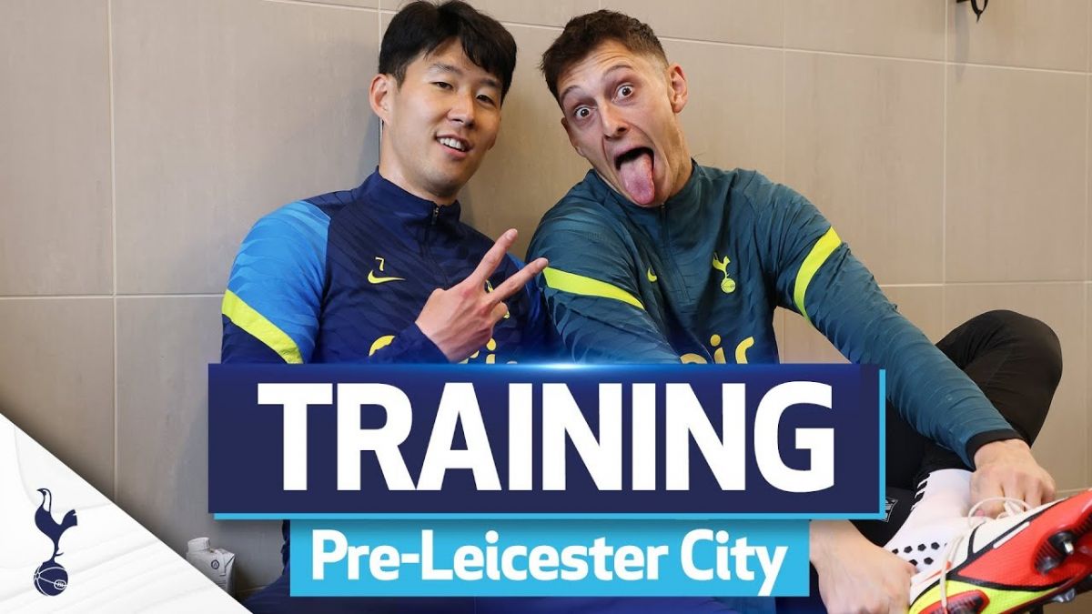 تمرین تاتنهام برای تقابل با لسترسیتی