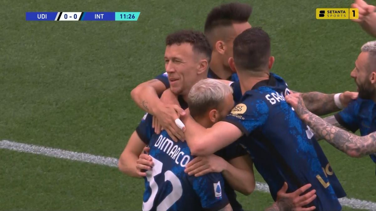 گل اول اینتر به اودینزه (پریشیچ)