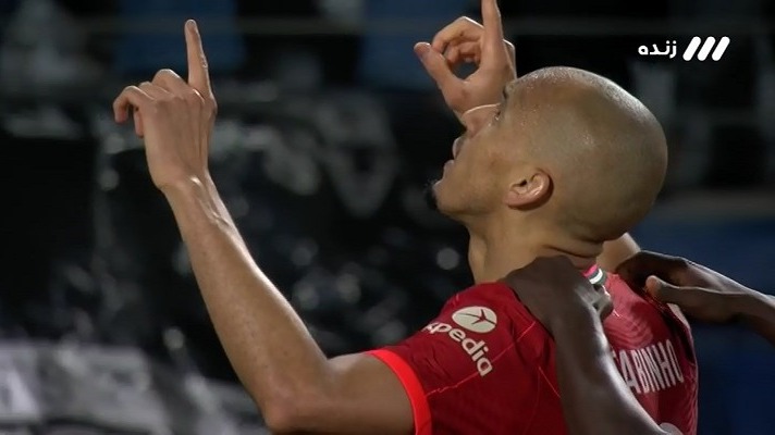 گل اول لیورپول به ویارئال (فابینیو)