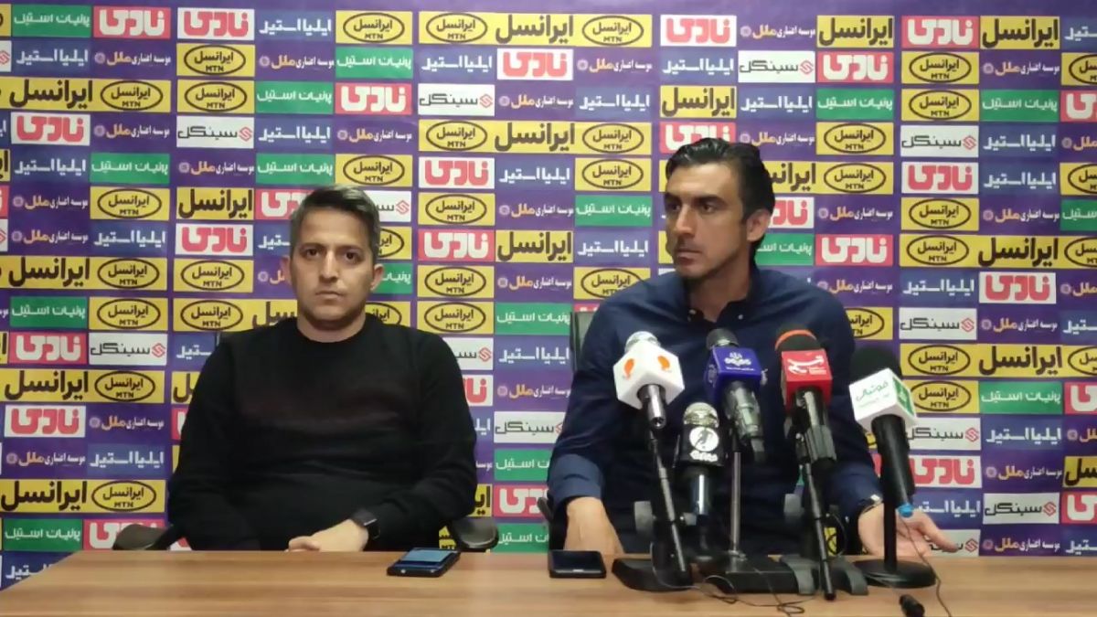 اختصاصی/ کنفرانس خبری دیدار آلومینیوم اراک 0-0 نساجی مازندران