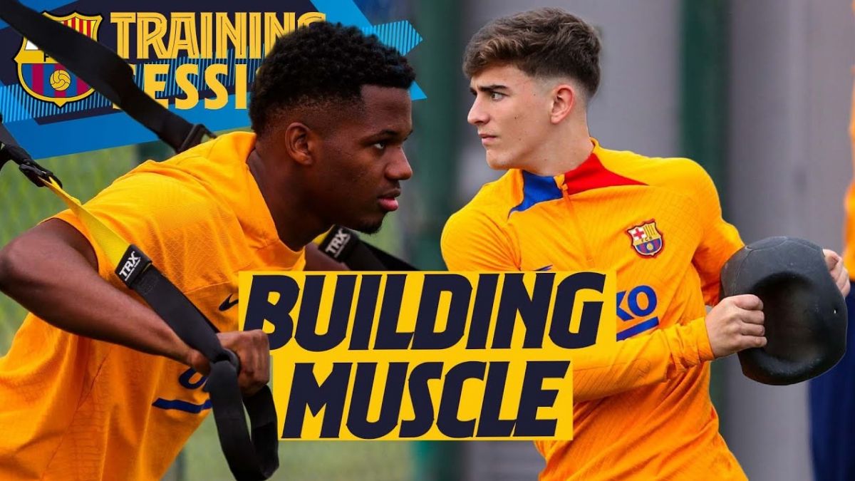 تمرین بارسلونا برای تقابل با بتیس