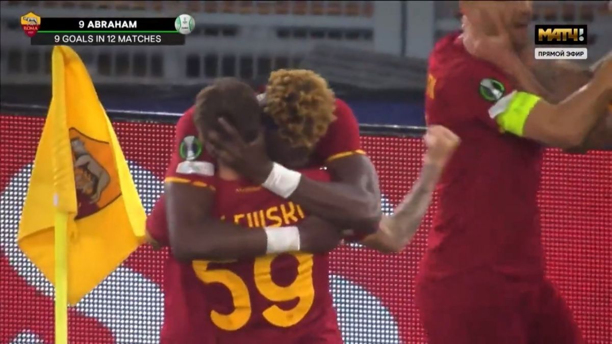 گل اول رم به لسترسیتی (تامی آبراهام)