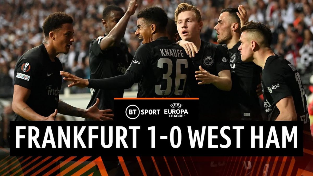 خلاصه بازی اینتراخت فرانکفورت 1-0 وستهام (مجموع 3-1)
